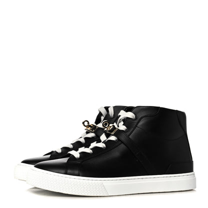 Hermes Calfskin Daydream Sneakers 38 Black 3 of 8