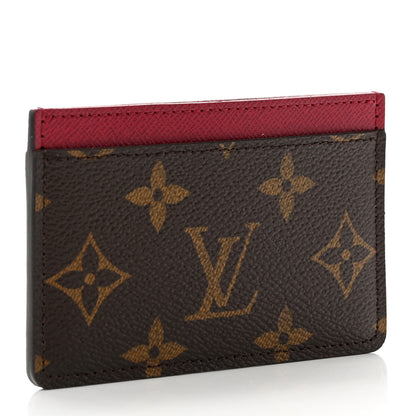 Louis Vuitton Monogram Card Holder Fuchsia 3 of 6