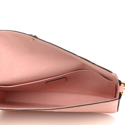 Louis Vuitton Empreinte Pochette Felicie Chain Wallet Rose Poudre 6 of 12