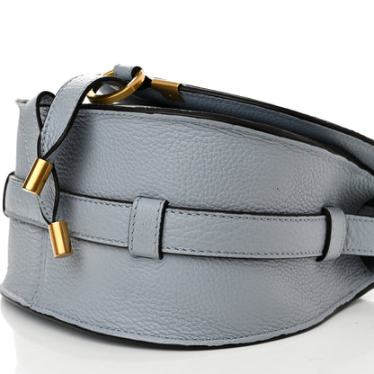 Chloe Grained Calfskin Small Marcie Saddle Bag Shady Blue 10 of 10