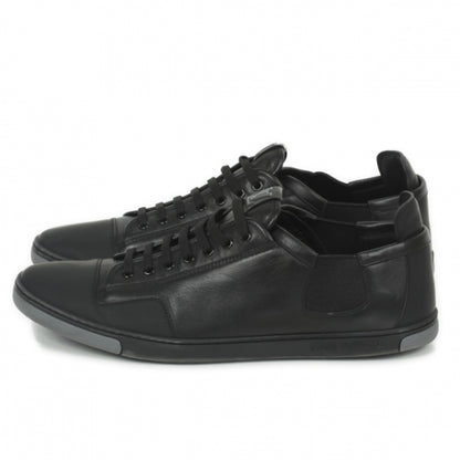 Louis Vuitton Calfskin Mens Americas Cup Slalom Sneakers 11 Black 1 of 11