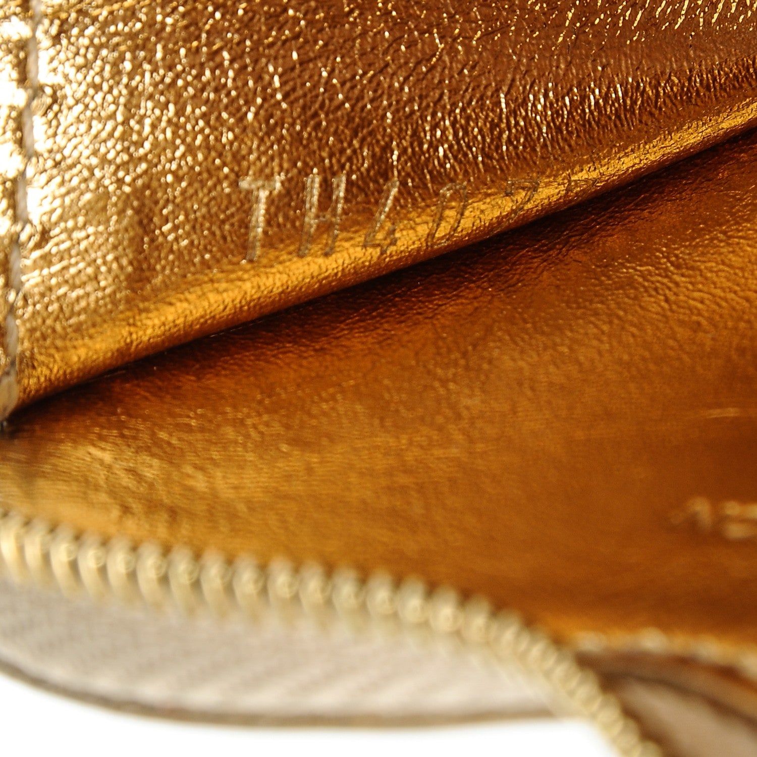 Louis Vuitton Monogram Miroir Heart Coin Purse Gold 7 of 7