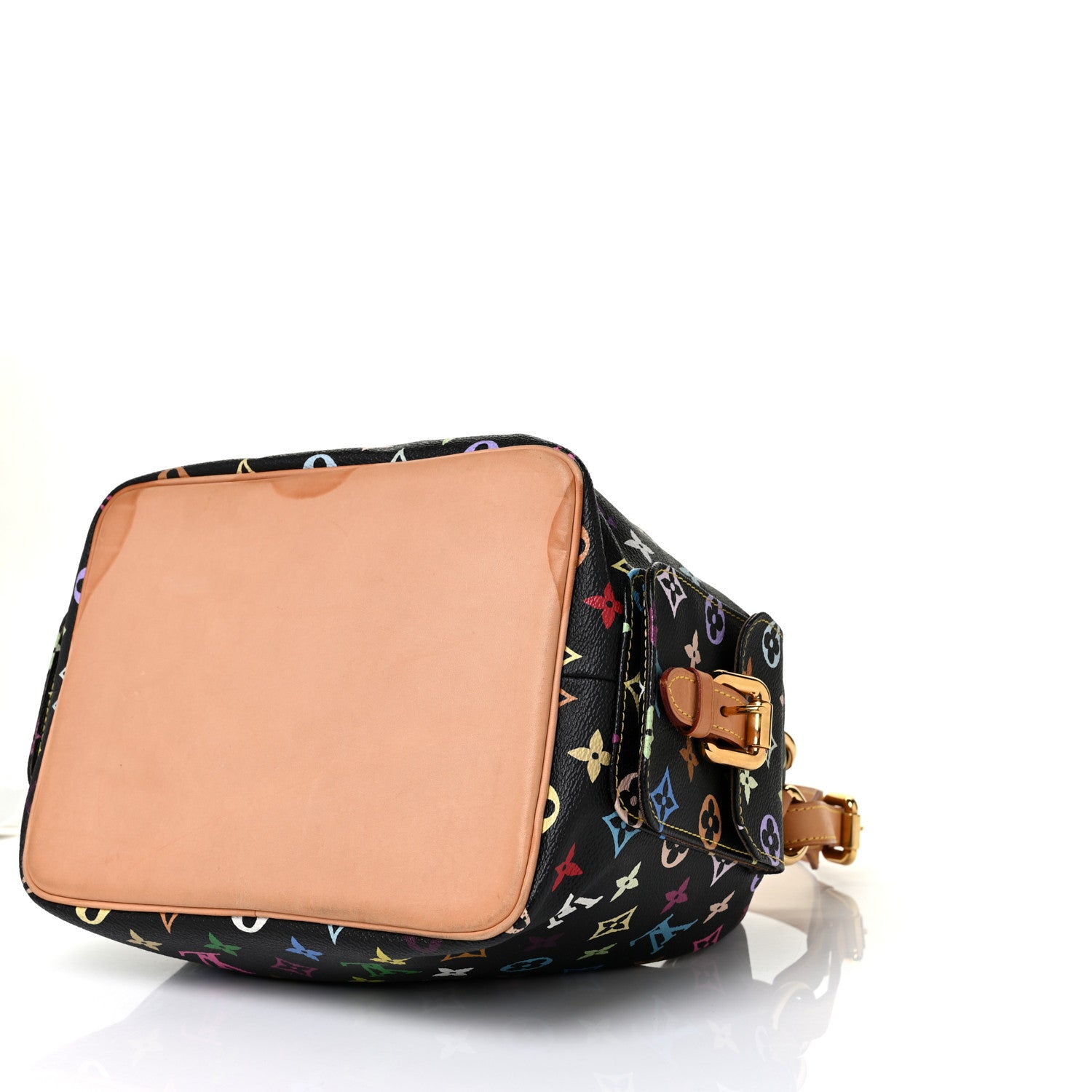 Louis Vuitton Monogram Multicolor Petit Noe Black 8 of 8