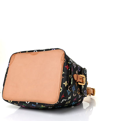 Louis Vuitton Monogram Multicolor Petit Noe Black 8 of 8