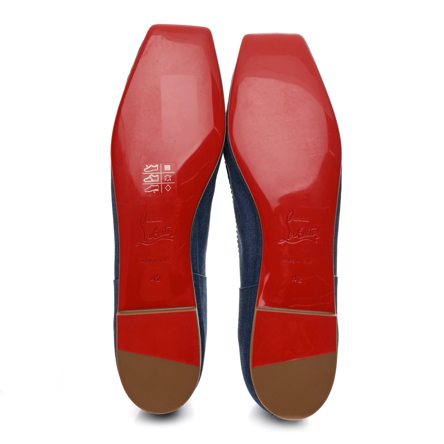 Denim Mamadrague Flats 42 Blue