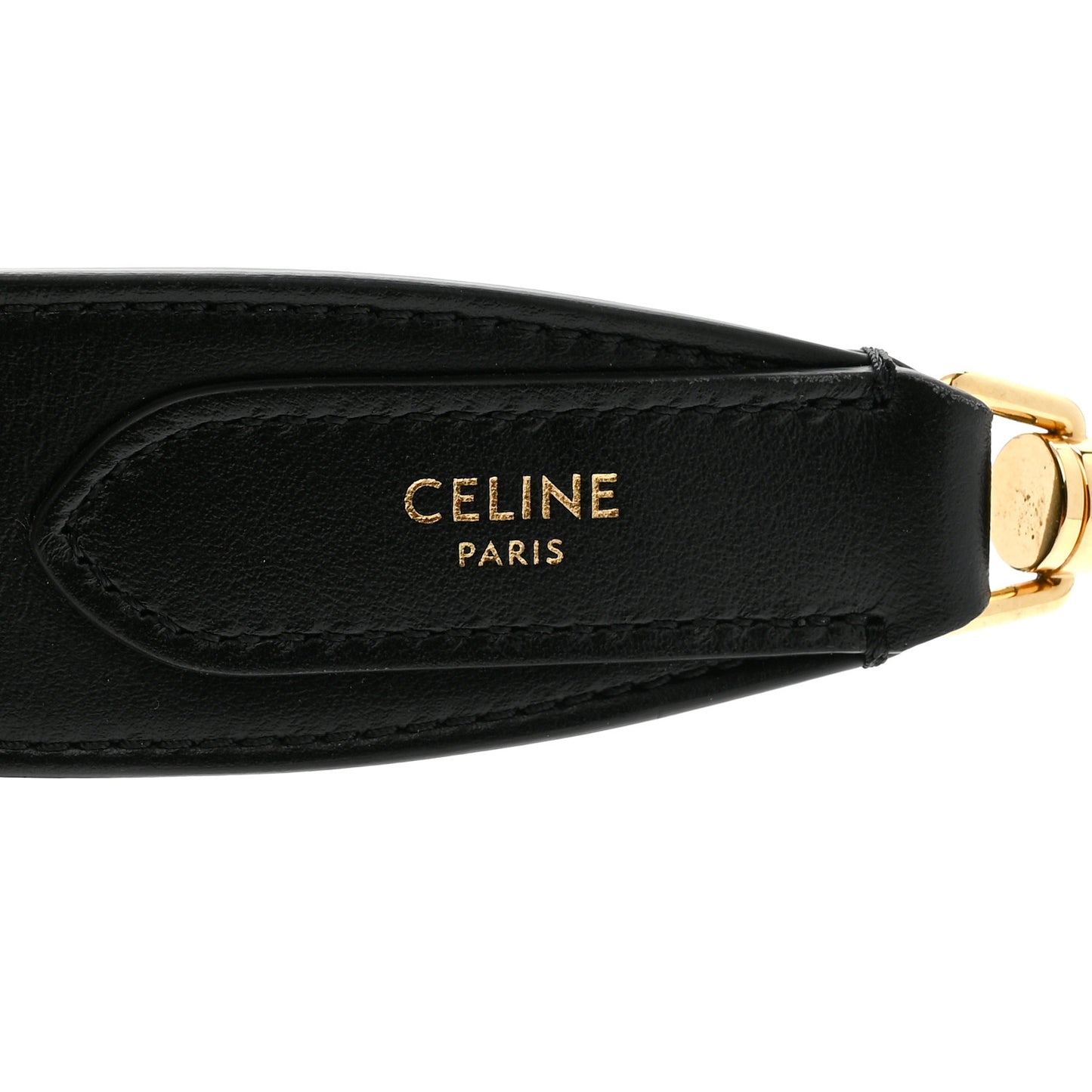 Smooth Calfskin Strap Black