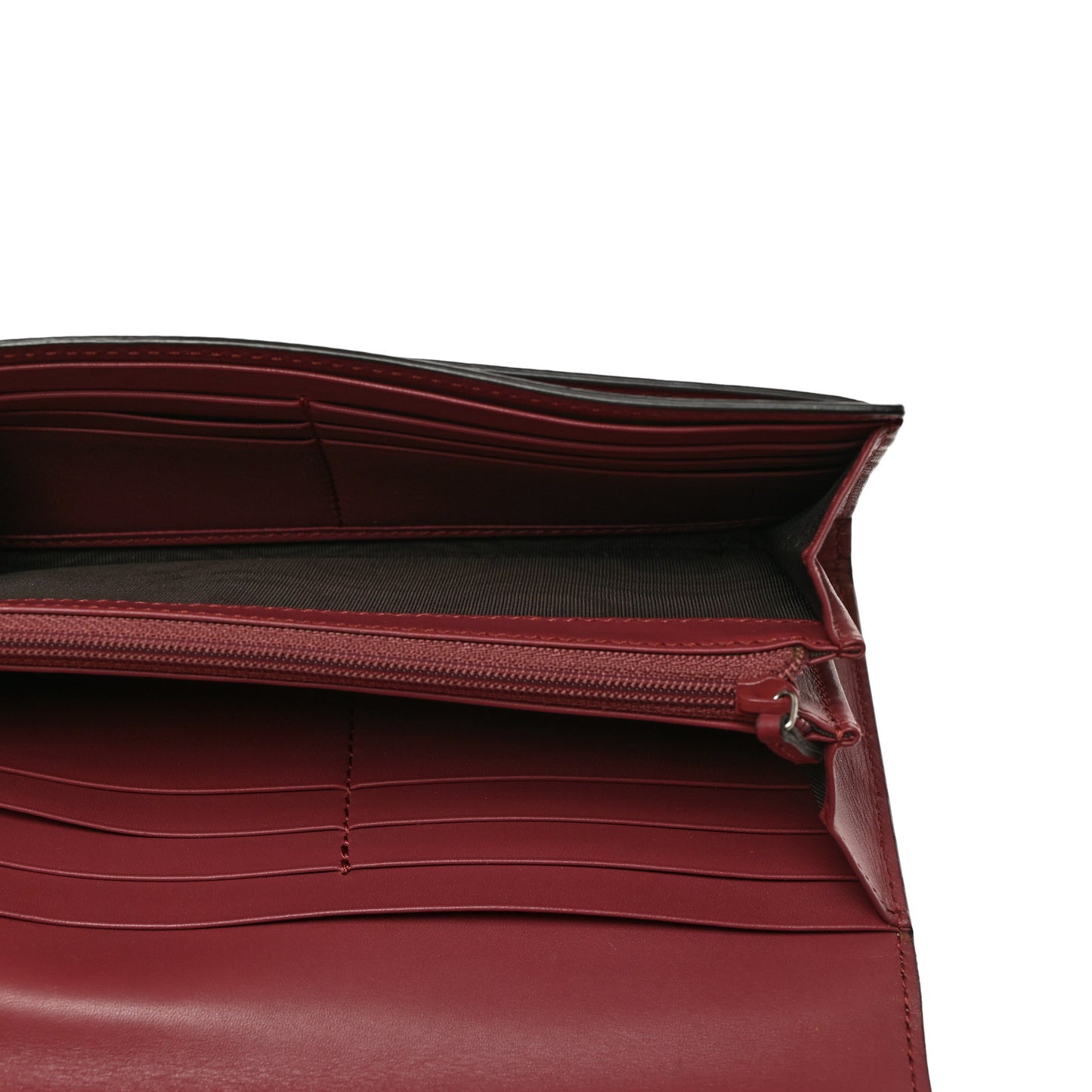 GG Supreme Monogram Blooms Continental Wallet Beige Multicolor Dry Rose