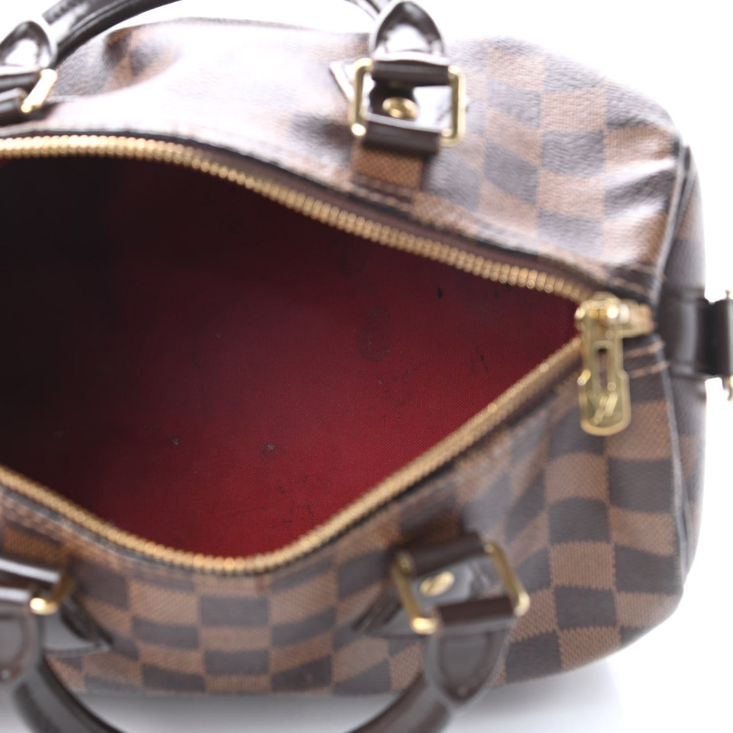 Damier Ebene Speedy Bandouliere 25