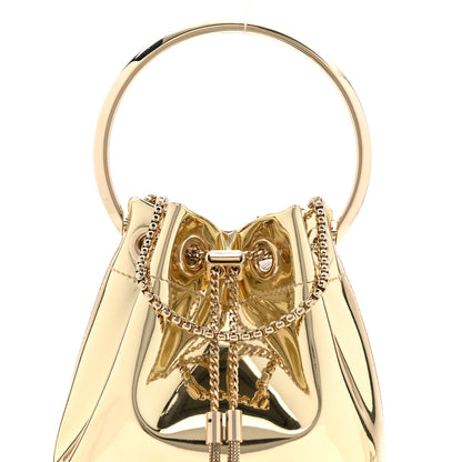 Jimmy Choo Metallic Patent Bon Bon Bag Gold 8 of 11