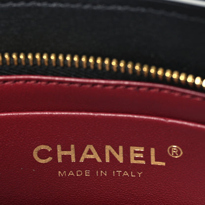 Chanel Calfskin Chick Studs Clutch Black 5 of 9