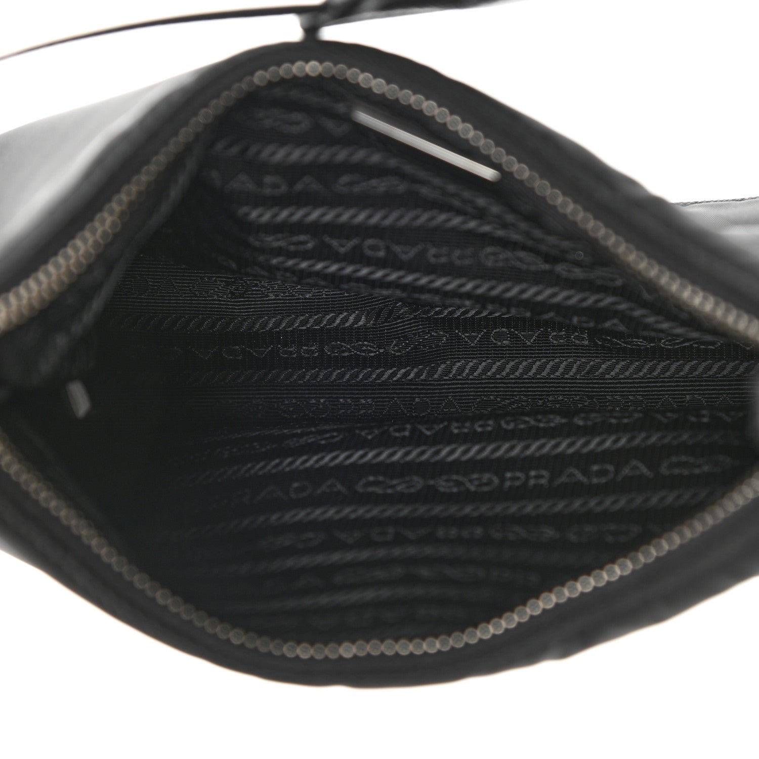 Prada Tessuto Nylon Saffiano Mini Re-Edition 2005 Bag Black 5 of 11