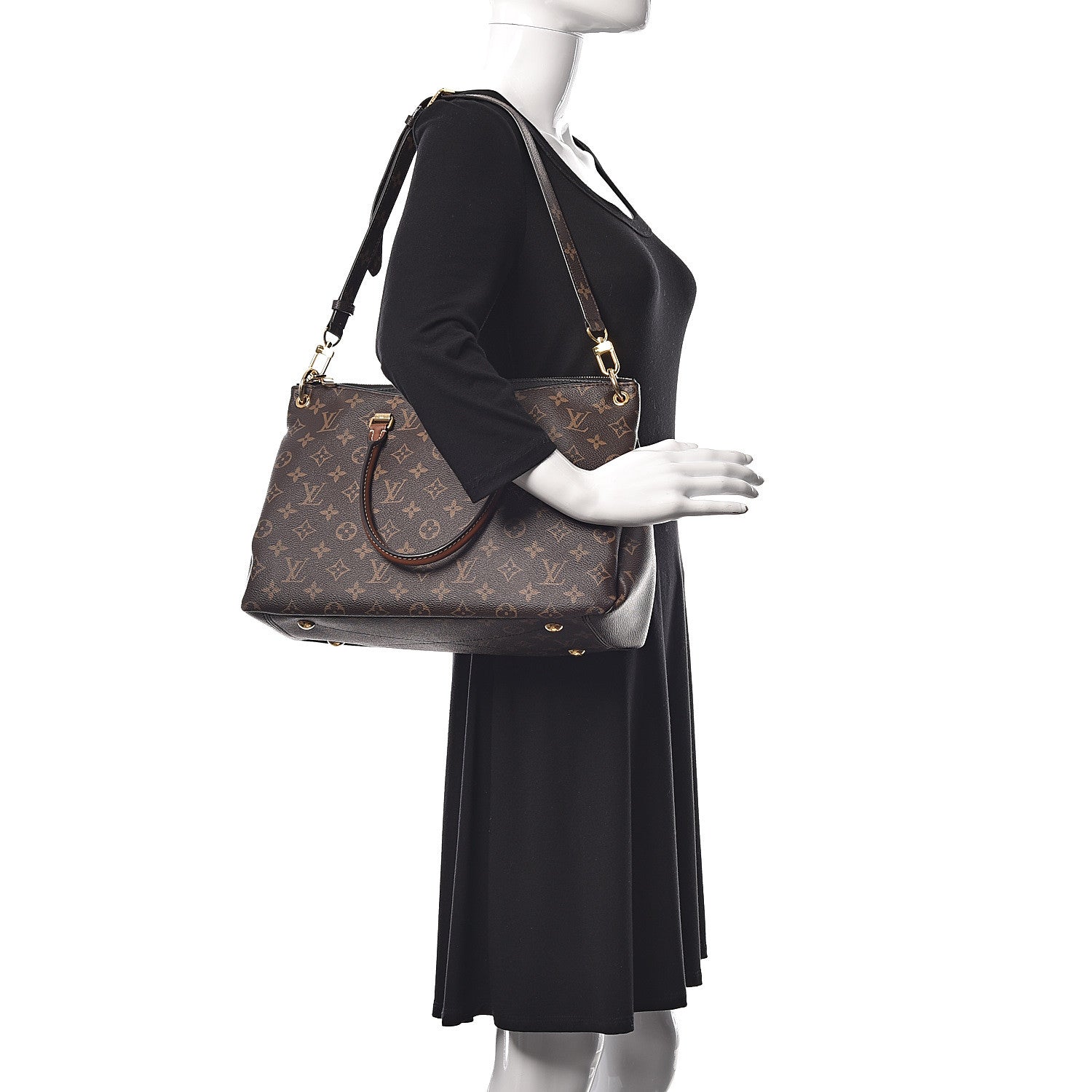Louis Vuitton Monogram Pallas Black 2 of 8