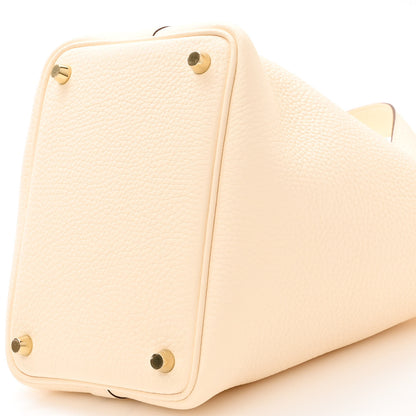 Hermes Taurillon Clemence Picotin Lock 18 PM Nata 10 of 10
