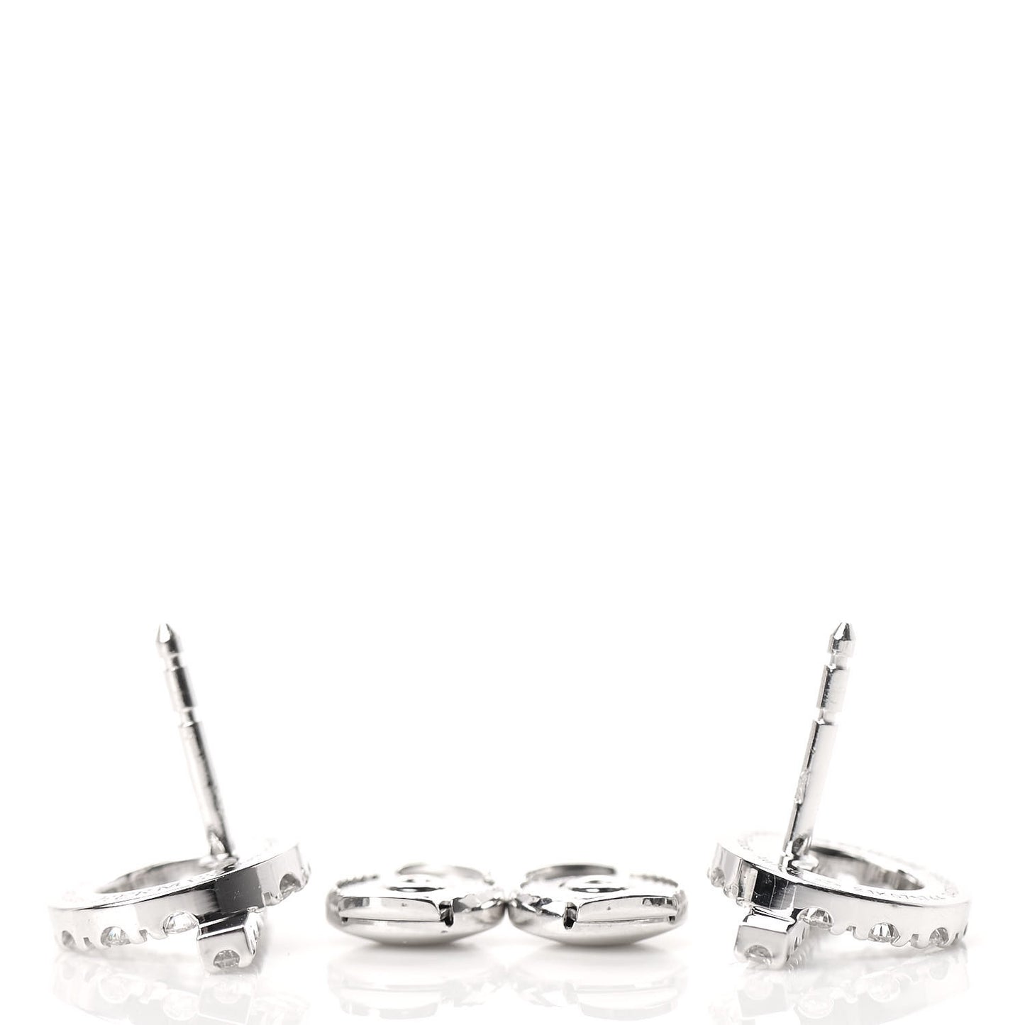 18K White Gold Diamond Finesse Earrings