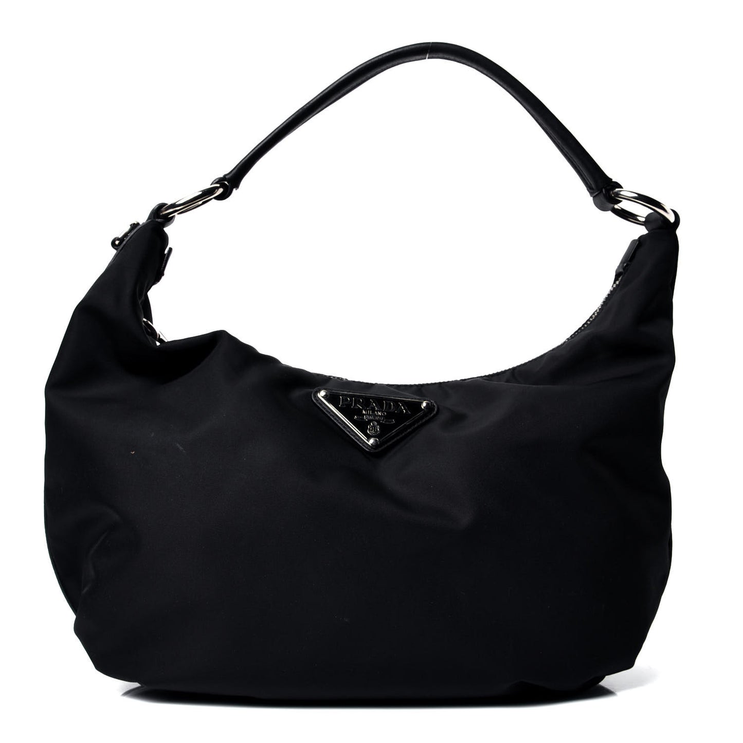 Tessuto Nylon Sacca Shoulder Bag Black