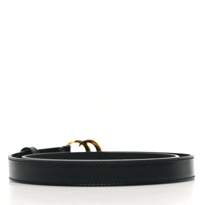 Gucci Calfskin Double G 20mm Belt 75 30 Black 2 of 4