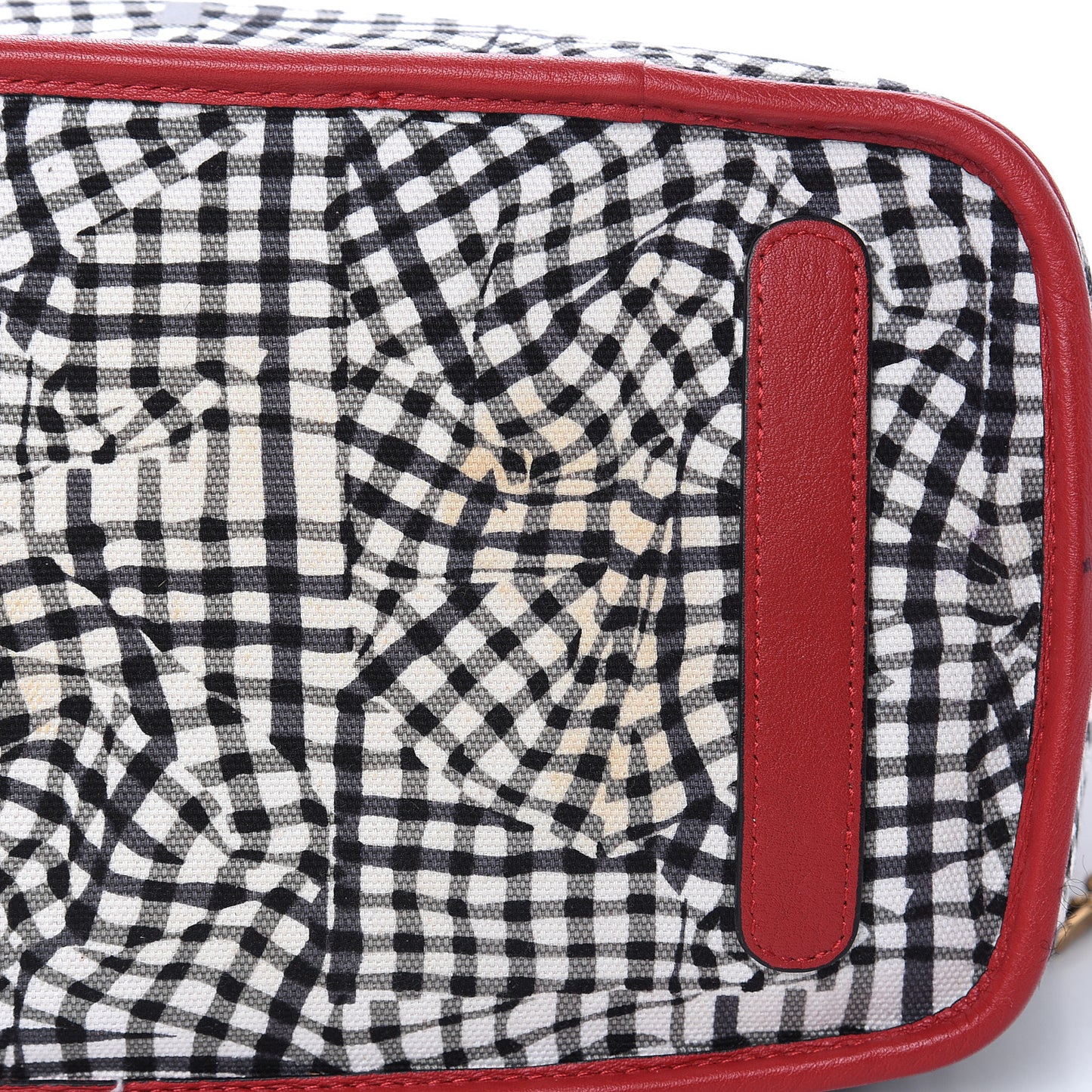 Visetos Medium Liz Reversible Shopper Tote Ruby Red