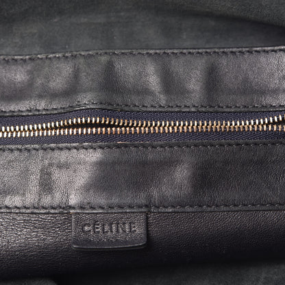 Celine Grained Calfskin Horizontal Cabas Black 9 of 18