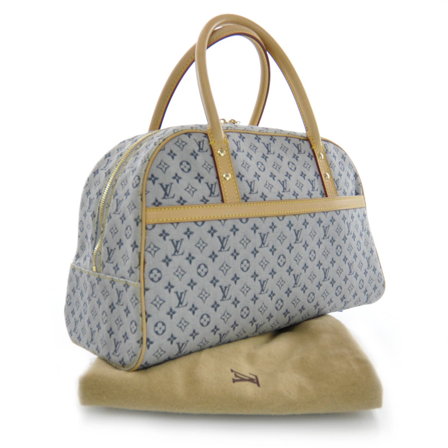 Louis Vuitton Mini Monogram Marie Blue 3 of 7