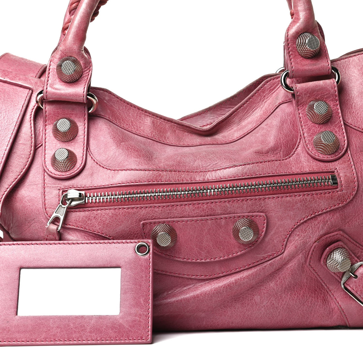 Balenciaga Agneau Giant 21 Silver Hardware City Bubblegum 7 of 15