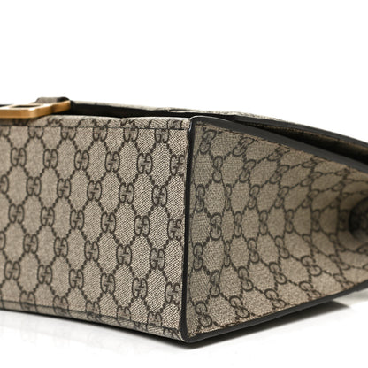 Balenciaga X GUCCI GG Supreme Monogram Medium Hourglass Top Handle Bag Beige Ebony 11 of 14