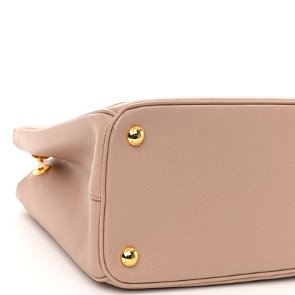 Prada Saffiano Lux Small Galleria Double Zip Tote Cipria 8 of 9