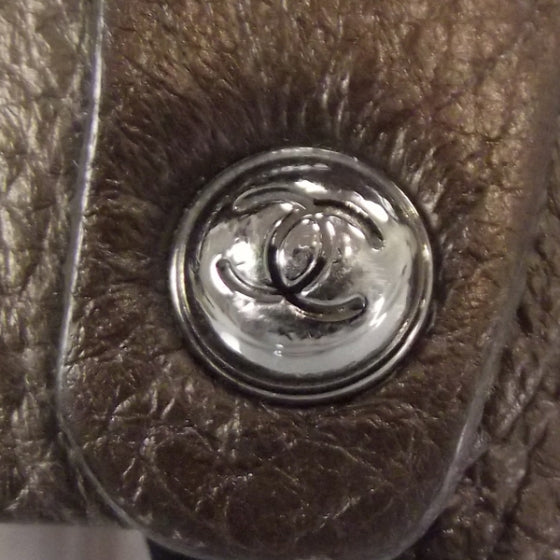 Chanel Luxe Ligne Large Bowler Bronze 9 of 14