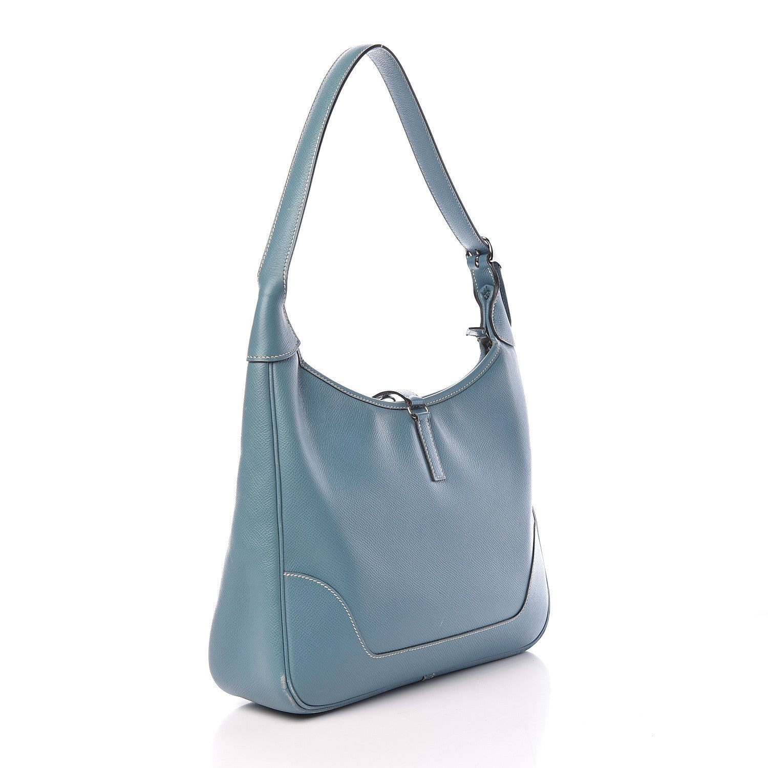 Hermes Courchevel Trim II 31 Blue Jean 3 of 13