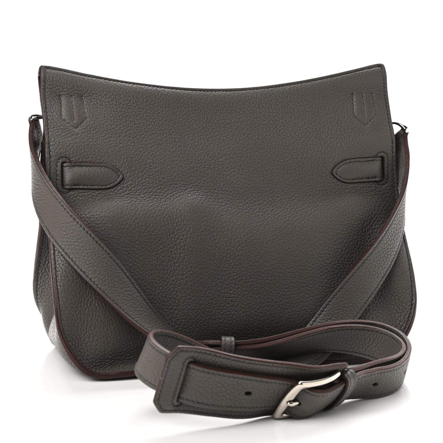 Hermes Taurillon Clemence Tri-Color Jypsiere 28 Etain Bleu Ocean Bleu Abysse 2 of 8