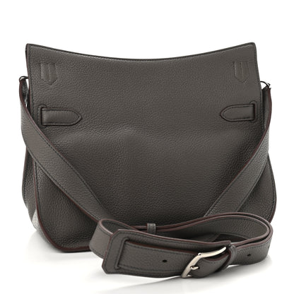 Hermes Taurillon Clemence Tri-Color Jypsiere 28 Etain Bleu Ocean Bleu Abysse 2 of 8