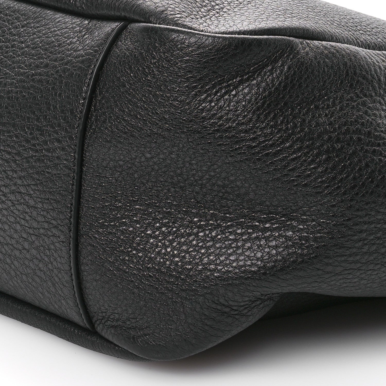Saint Laurent Grained Deerskin Bea Tote Black 10 of 10