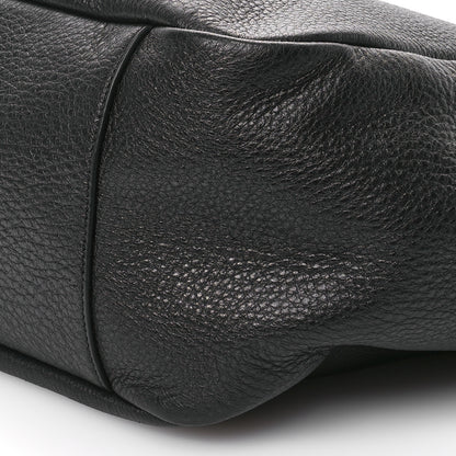 Saint Laurent Grained Deerskin Bea Tote Black 10 of 10