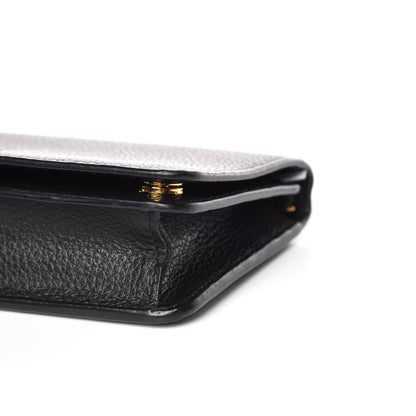 Prada Vitello Daino Mini Crossbody Bag Black 6 of 9