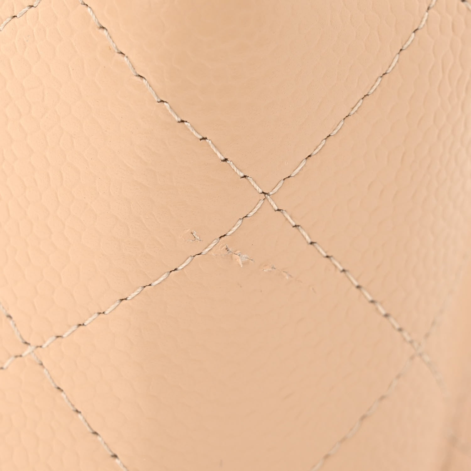 Chanel Caviar Quilted Jumbo Double Flap Light Beige 11 of 12