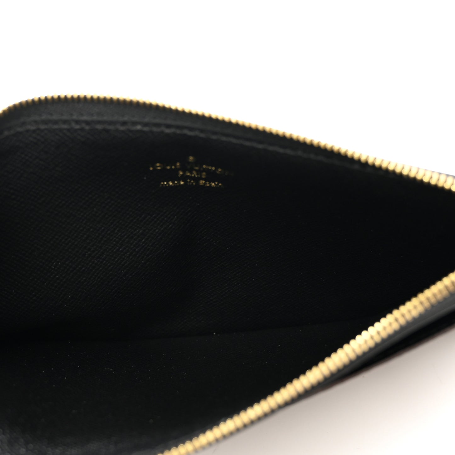 Monogram Slim Purse Black