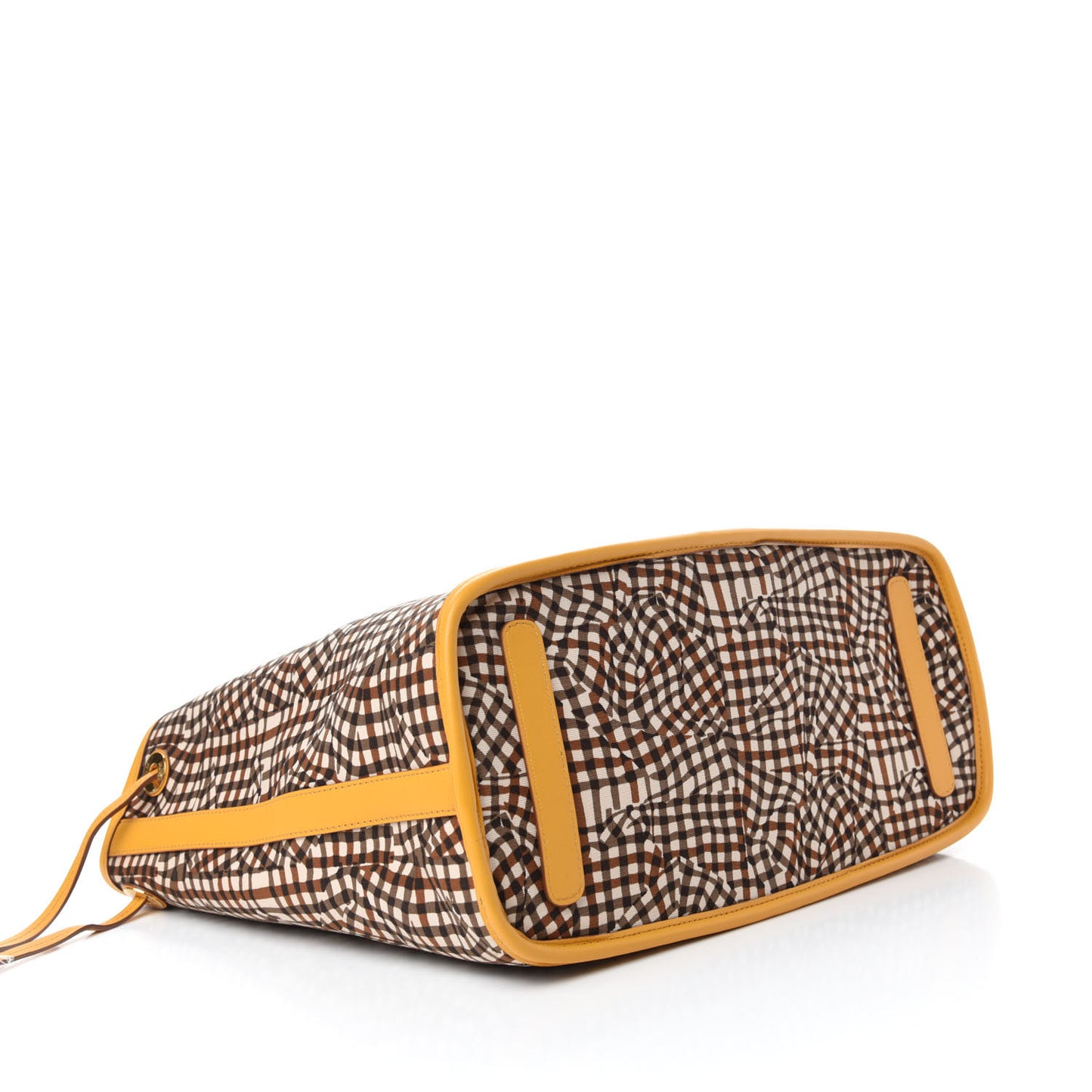 Visetos Medium Liz Reversible Shopper Tote Cognac Yellow