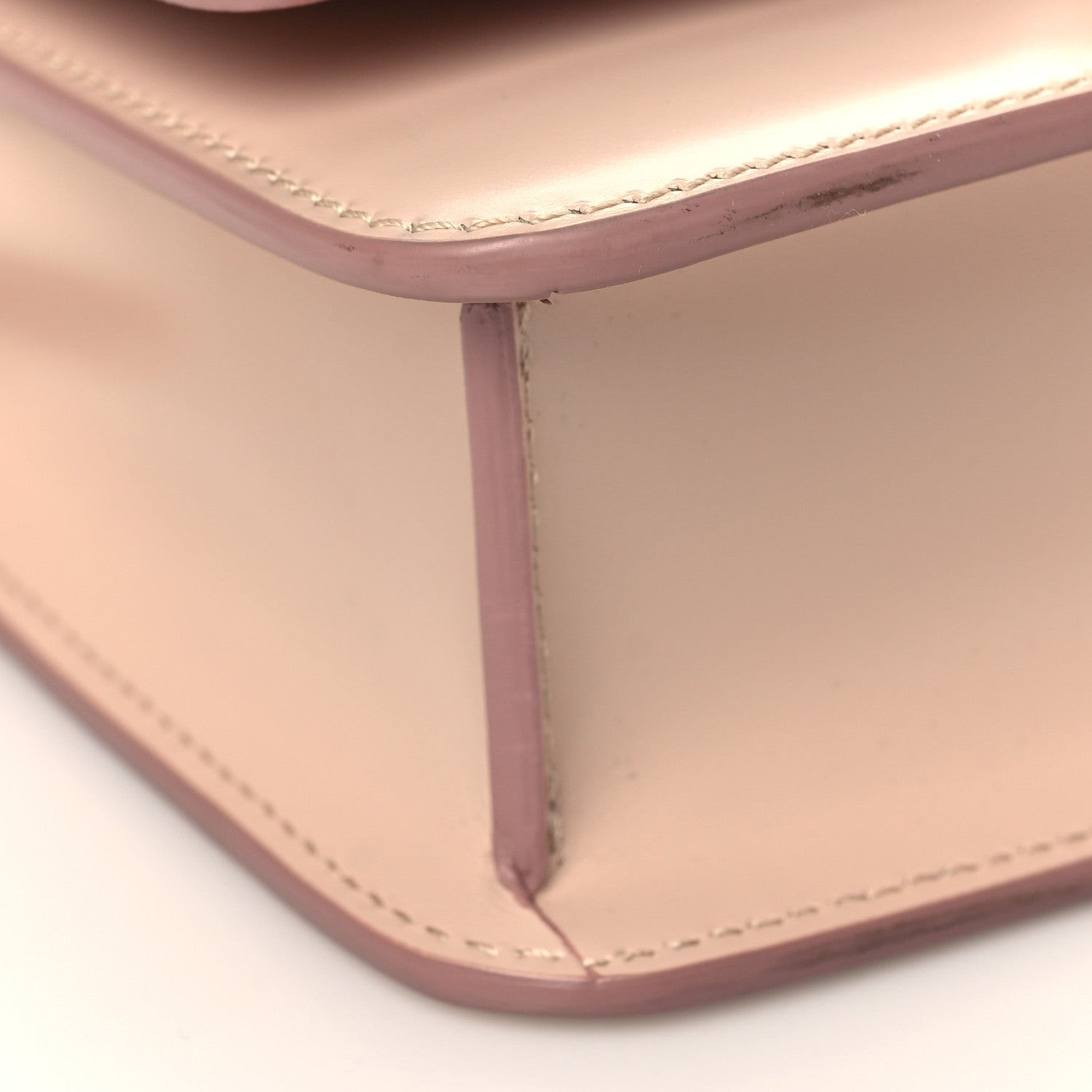 Burberry Calfskin Mini TB Bag Rose Beige 6 of 10