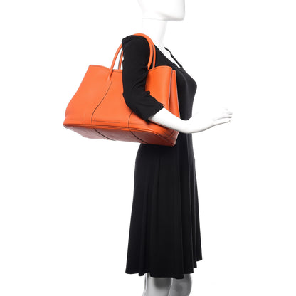 Hermes Negonda Garden Party Tote 36 MM Feu 2 of 11