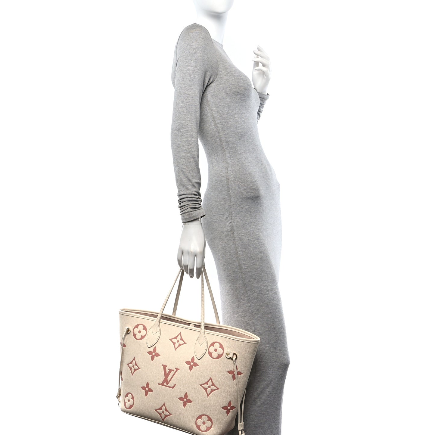 Empreinte Monogram Giant Neverfull MM Creme Rose Trianon