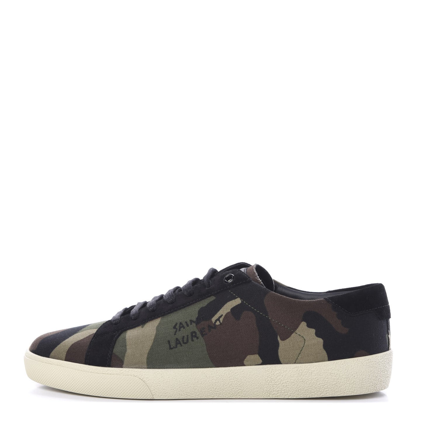 Canvas Camouflage Signa SL/06 Low Top Sneakers 44 Kaki