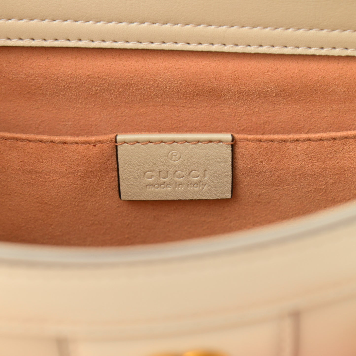 Wonka Grain Calfskin Small Diana Tote Bag Mystic White Orange Fluo