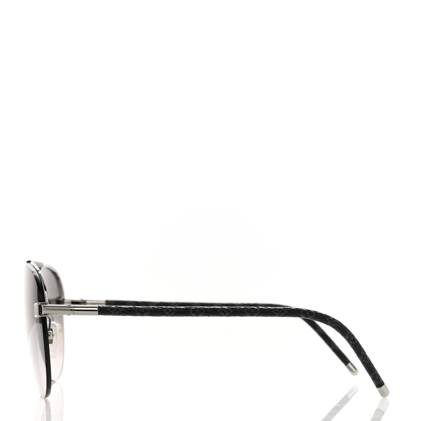 Metal Monogram Clockwise Sunglasses Z1595E Black