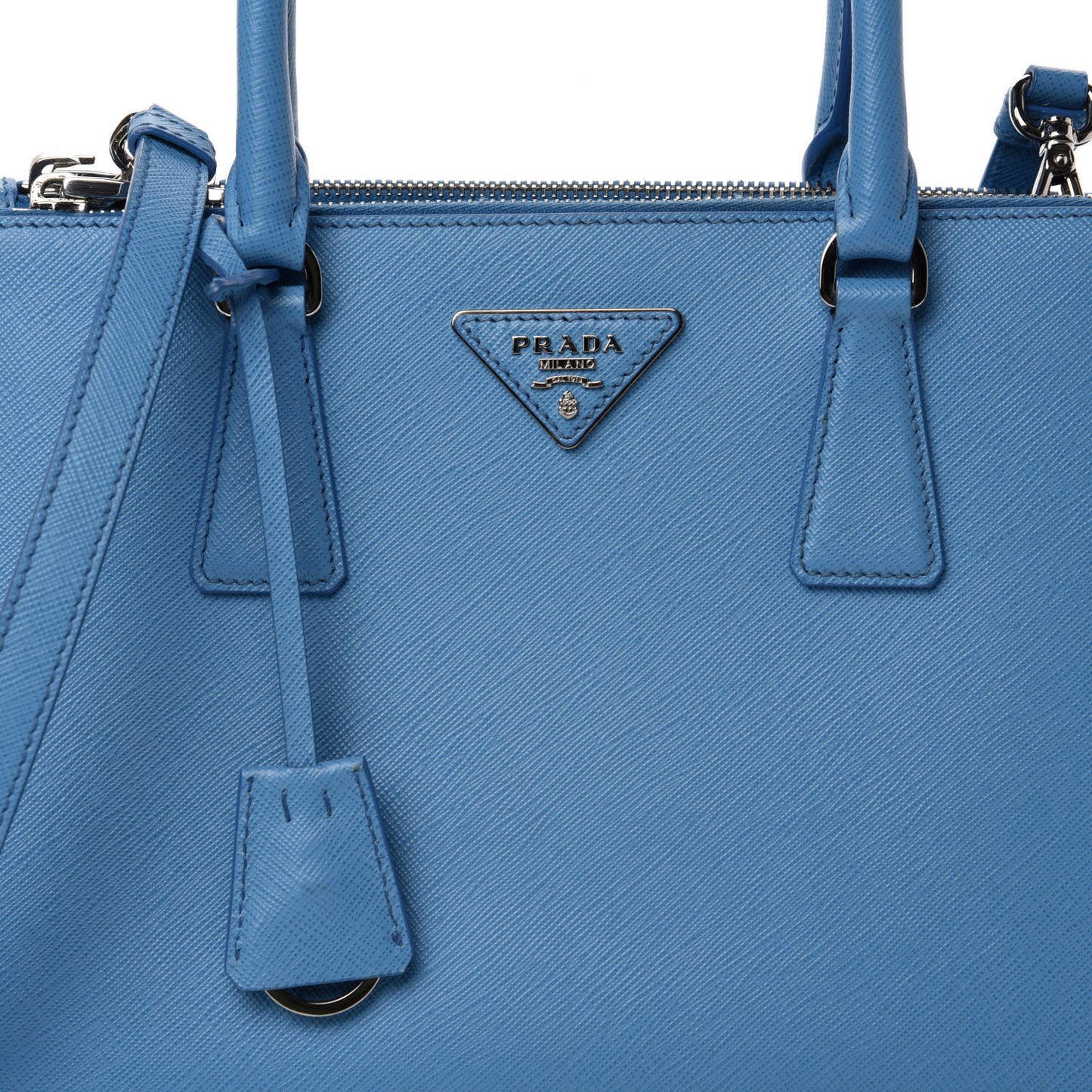Saffiano Small Galleria Double Zip Tote Mare