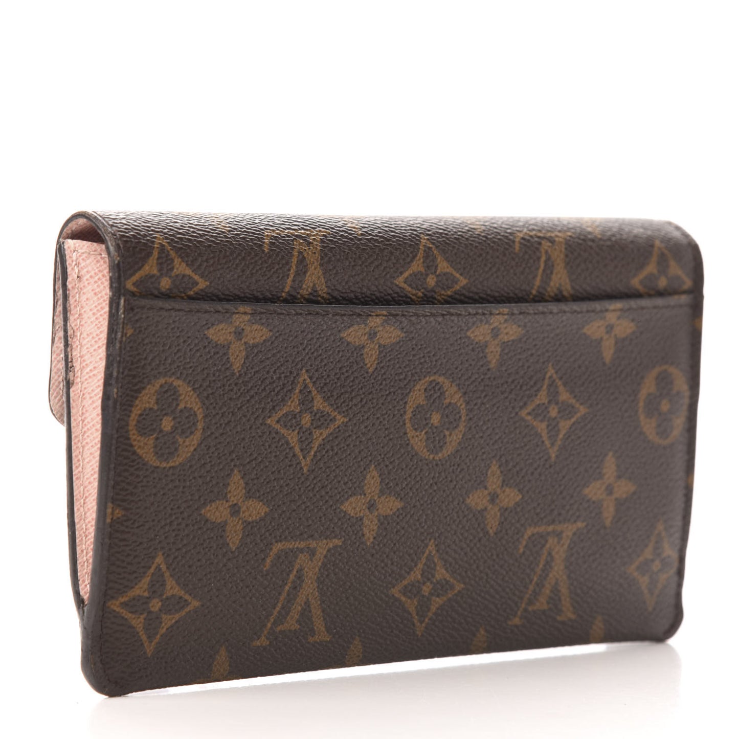 Monogram Jeanne Wallet Rose Ballerine