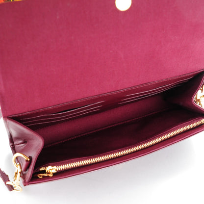 Louis Vuitton Vernis Rossmore MM Rouge Fauviste 5 of 6