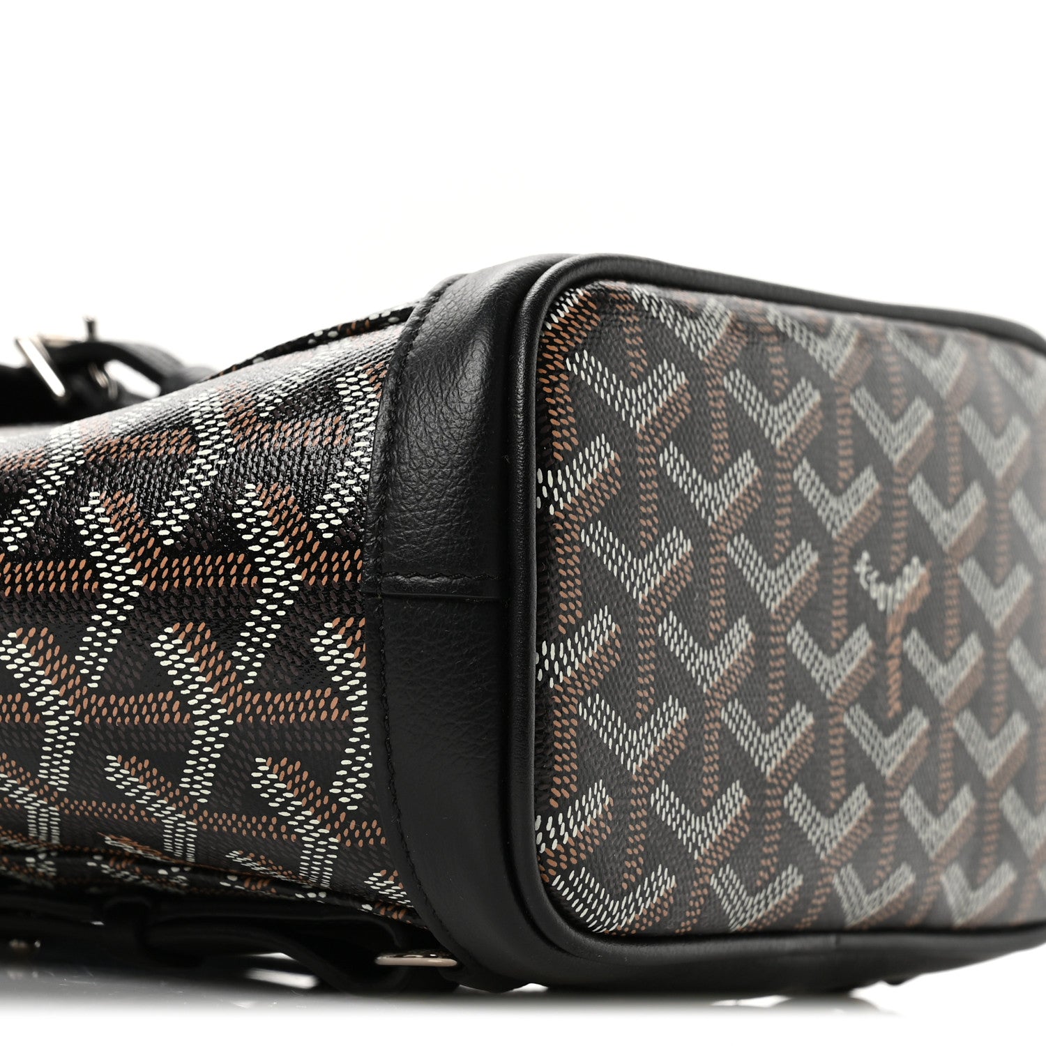 Goyard Goyardine Calfskin Mini Alpin Backpack Black 8 of 9