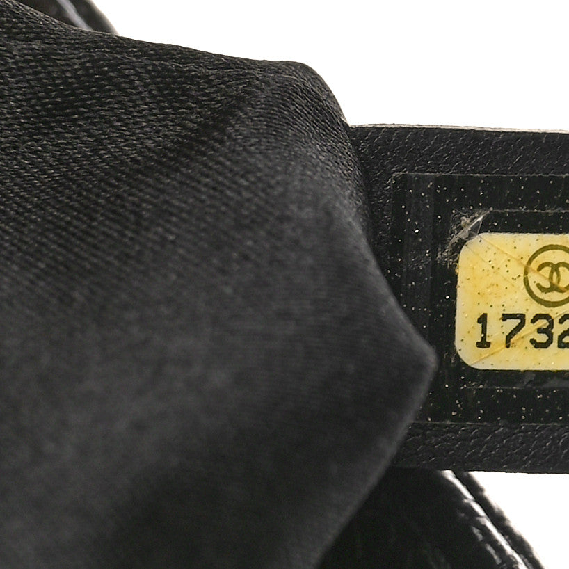 Chanel Caviar Quilted Petit Shopping Tote PST Black 7 of 10