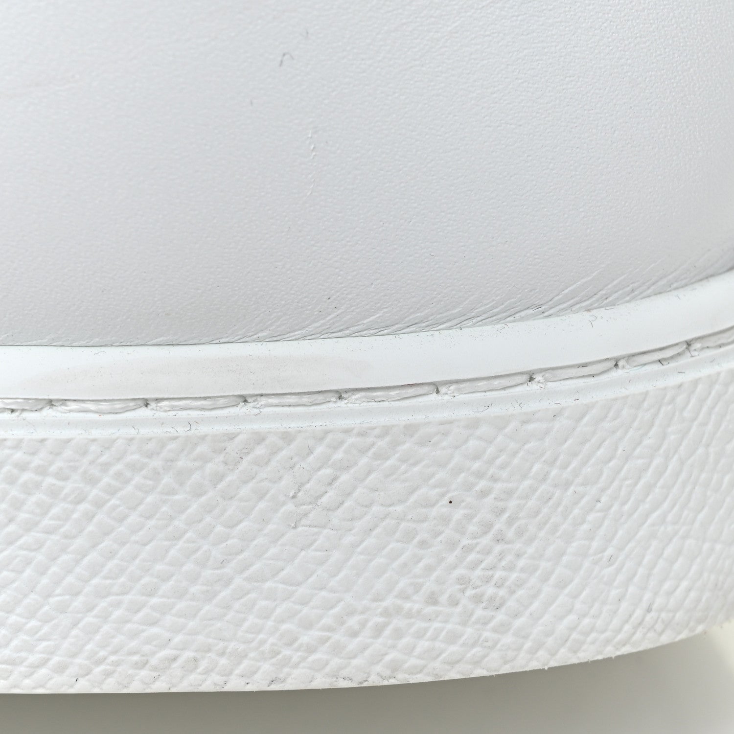 Hermes Calfskin Mens Advantage Sneakers 43.5 White Black 16 of 18