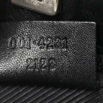 Gucci GG Monogram Shoulder Bag Black 6 of 8