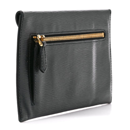 Prada Vitello Move Envelope Wallet Black 3 of 11
